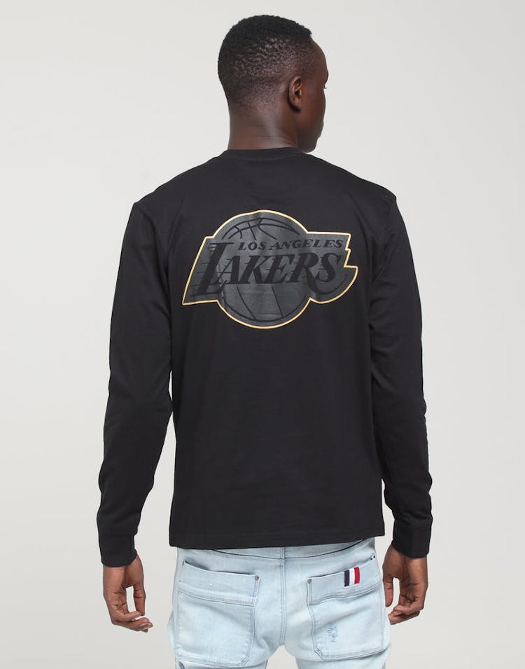 Mitchell & Ness Los Angeles Lakers Presto LS Tee Black