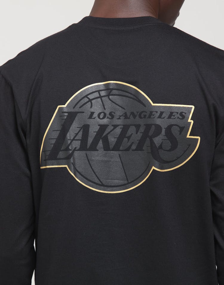 Mitchell & Ness Los Angeles Lakers Presto LS Tee Black