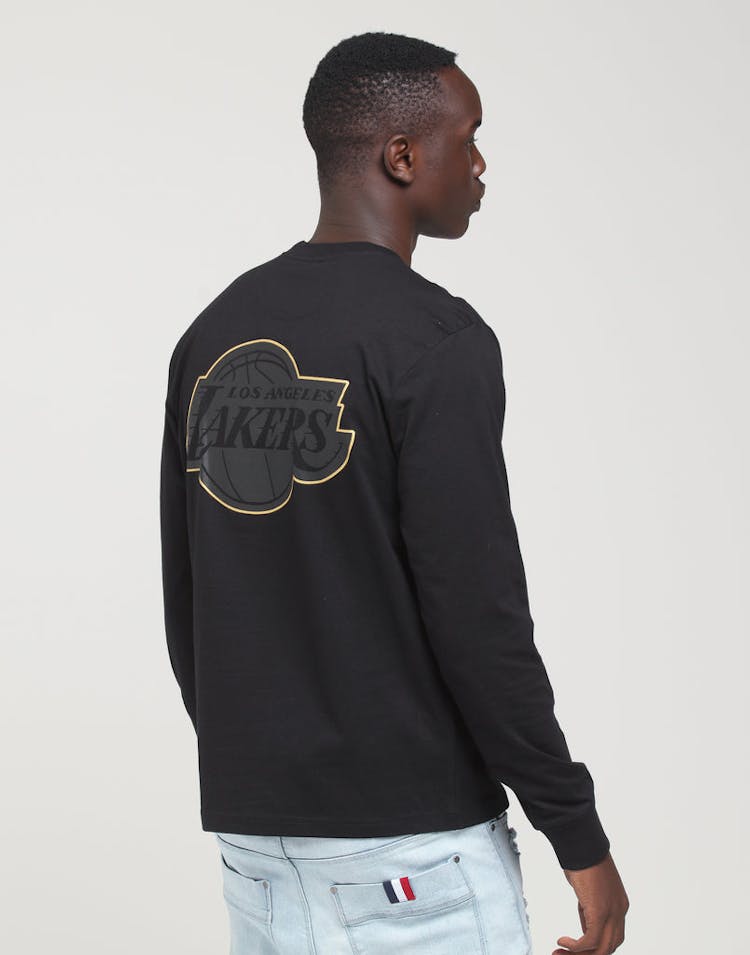 Mitchell & Ness Los Angeles Lakers Presto LS Tee Black