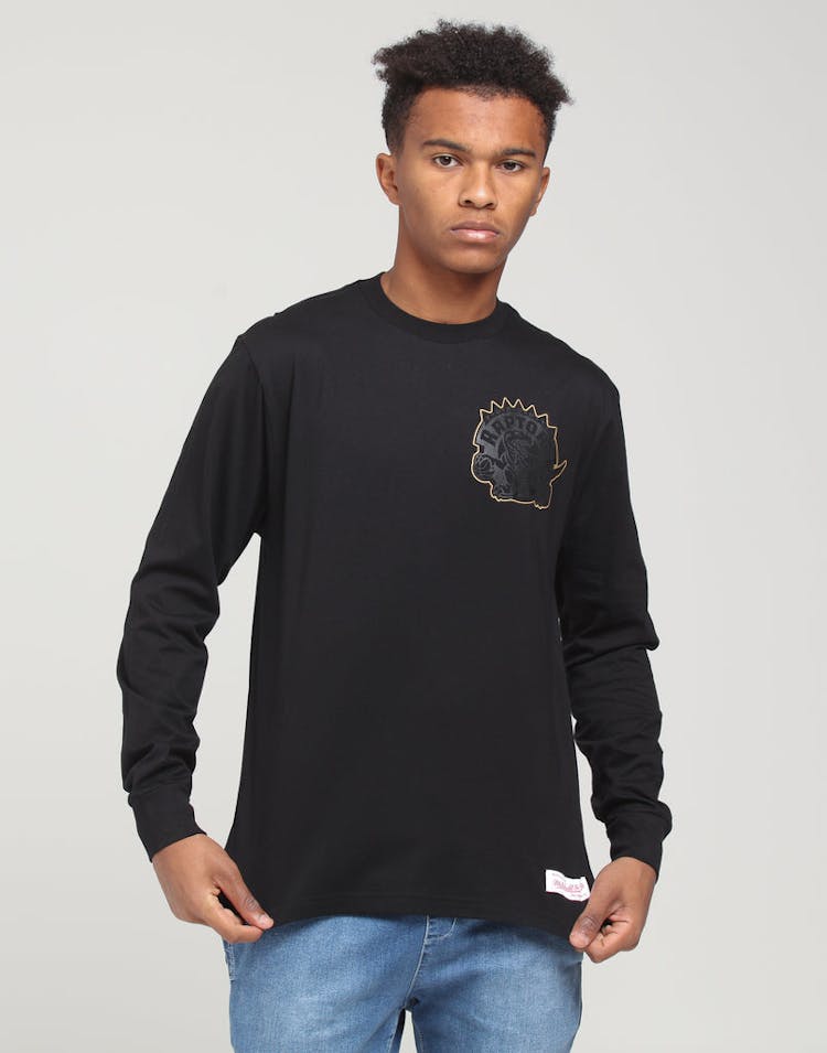Mitchell & Ness Toronto Raptors Presto LS Tee Black