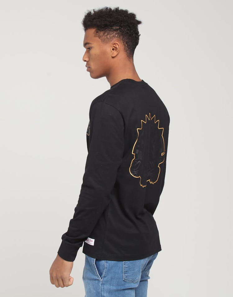 Mitchell & Ness Toronto Raptors Presto LS Tee Black