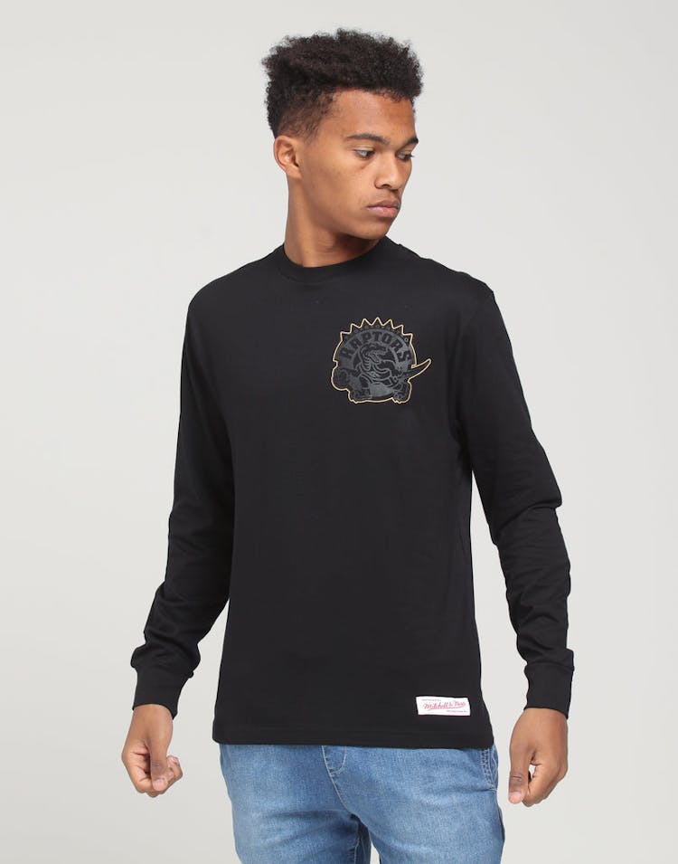 Mitchell & Ness Toronto Raptors Presto LS Tee Black