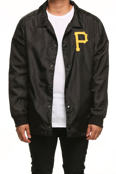 Majestic Athletic Pittsburgh Pirates Russo Coach Jacket Black