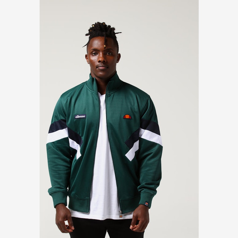 Ellesse Chierroni Full Zip Tracktop Teal/White/Navy