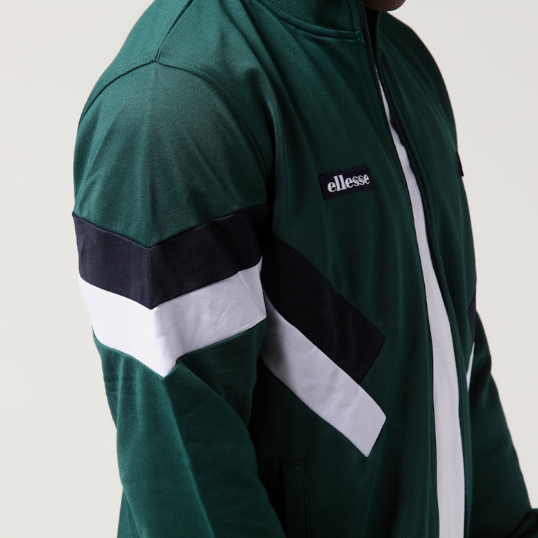 Ellesse Chierroni Full Zip Tracktop Teal/White/Navy