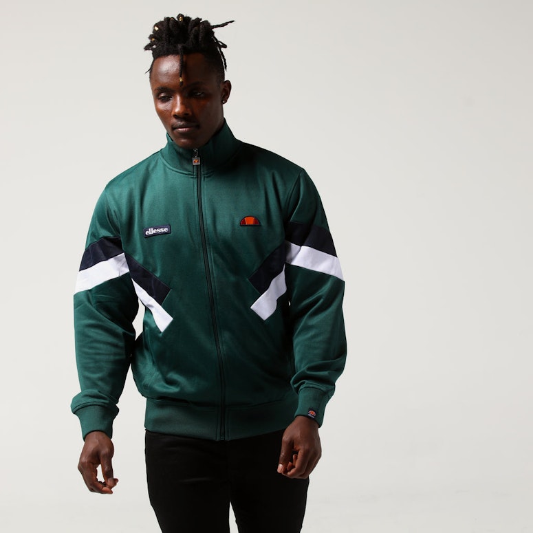Ellesse Chierroni Full Zip Tracktop Teal/White/Navy