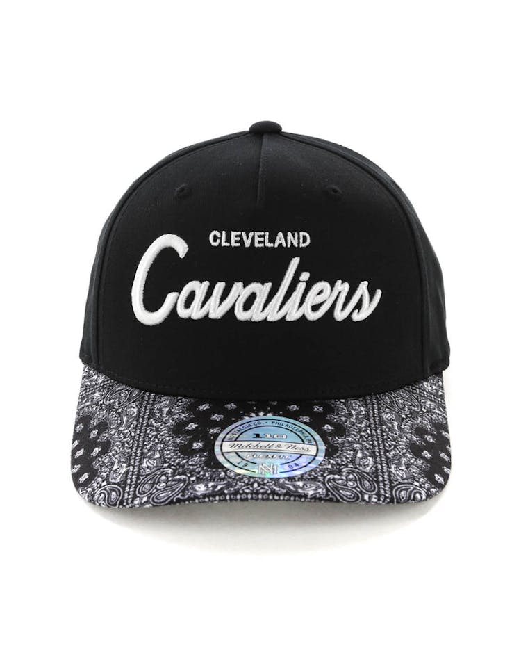 Mitchell & Ness Cleveland Cavaliers Paisley 110 Snapback Black