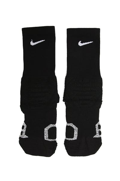 Nike Nikegrip Power Crew Basketball Socks Black/White