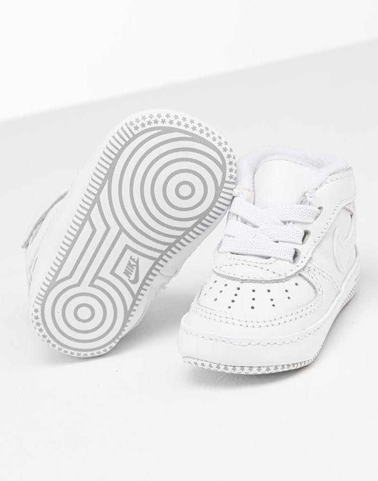 Nike Air Force 1 Crib Bootie (CB) White/White/White