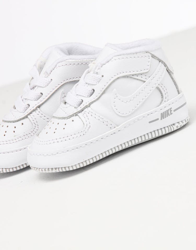 Nike Air Force 1 Crib Bootie (CB) White/White/White
