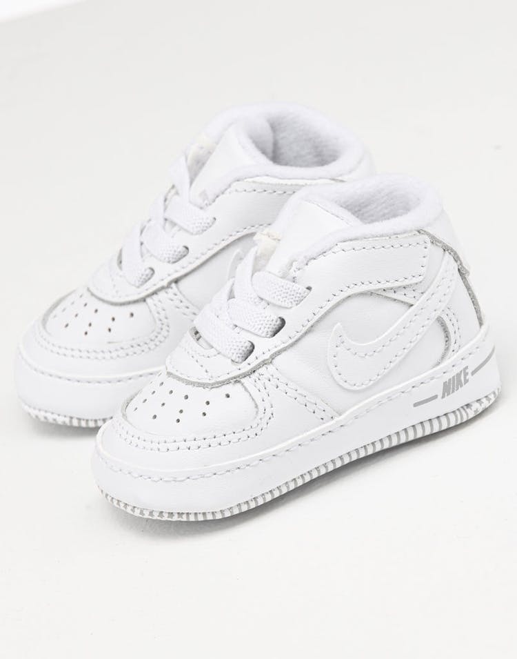 Nike Air Force 1 Crib Bootie (CB) White/White/White