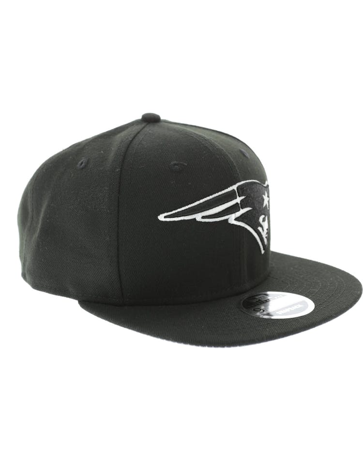 New Era New England Patriots 950 Original Fit Grey Undervisor Snapback Black