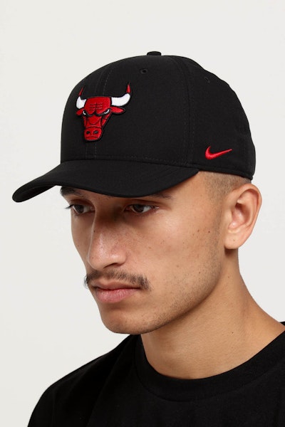 Nike Chicago Bulls City Edition Dry Arobill Classic99 Snapback Black/Black