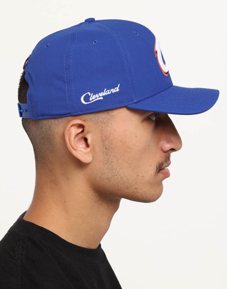 Nike Cleveland Cavaliers City Edition Dry Arobill Classic99 Snapback Blue/Blue