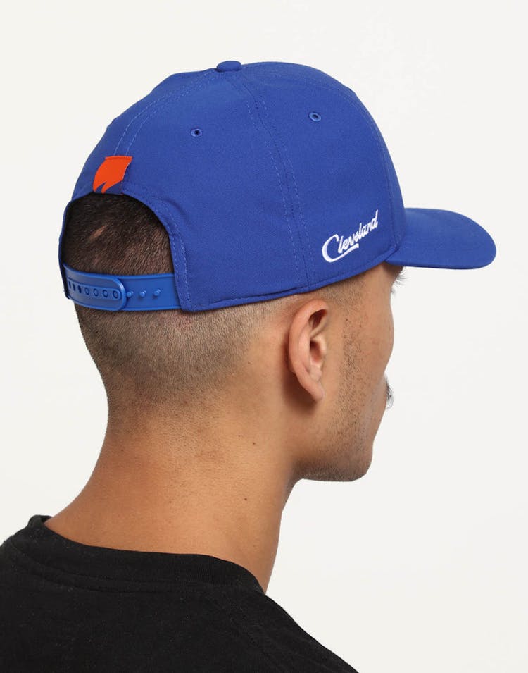 Nike Cleveland Cavaliers City Edition Dry Arobill Classic99 Snapback Blue/Blue