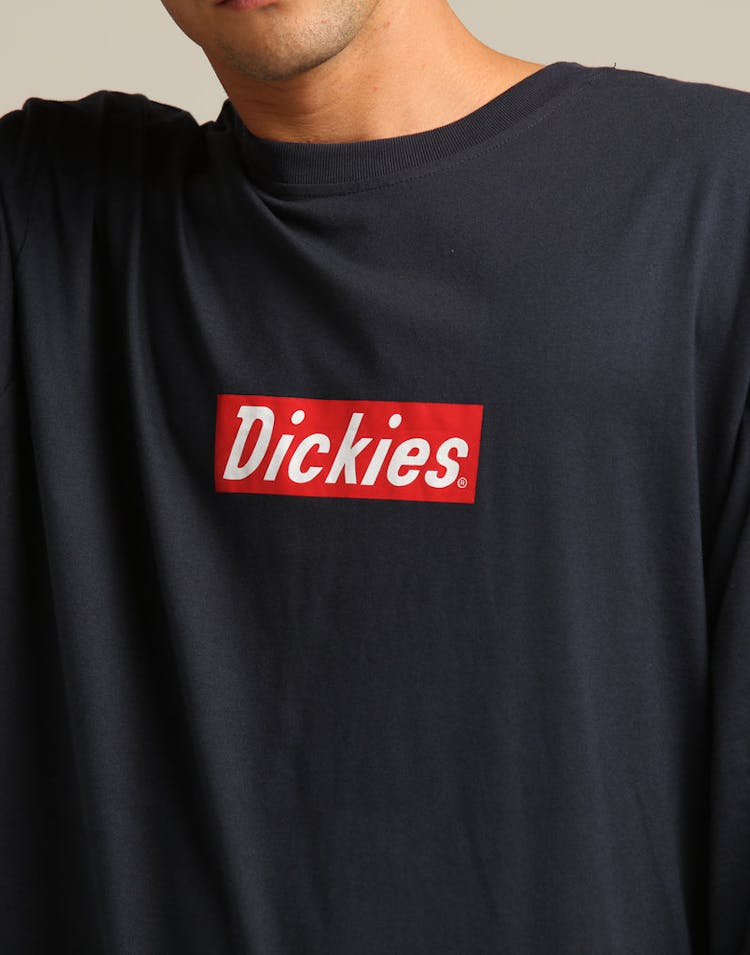 Dickies Lafayette Classic Fit L/S Tee Dark Navy