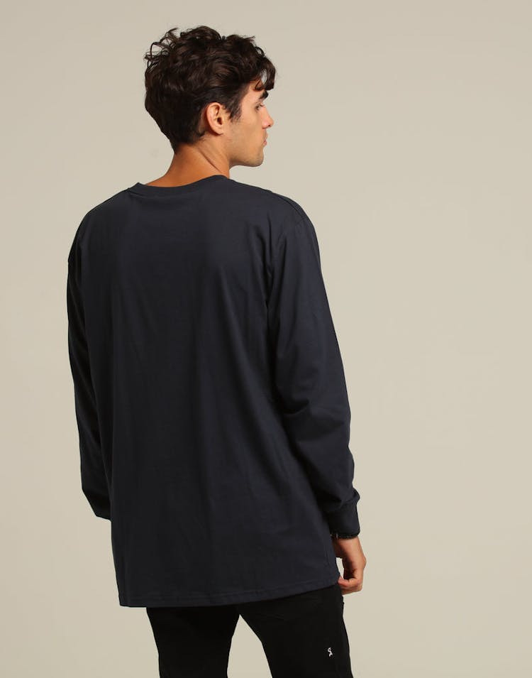 Dickies Lafayette Classic Fit L/S Tee Dark Navy
