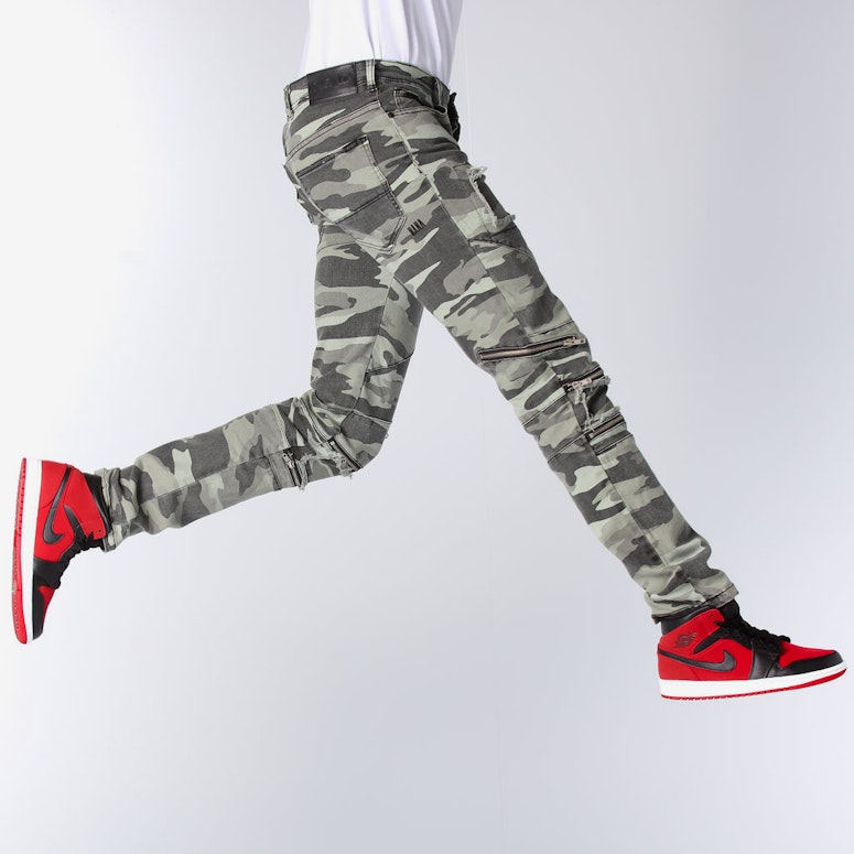 Nana Judy Crew Jean Green Camo