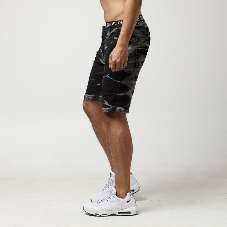 Nana Judy Chilla Vee Denim Short Acid Black
