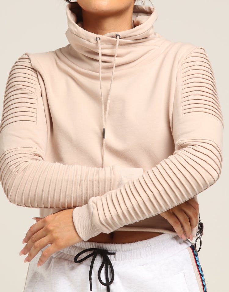 Nana Judy Women's Adeline Crop Funnel Latte
