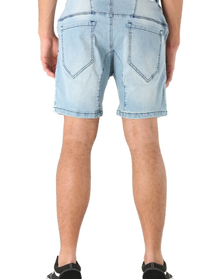 Nena and Pasadena Flight Denim Short Dakota Blue