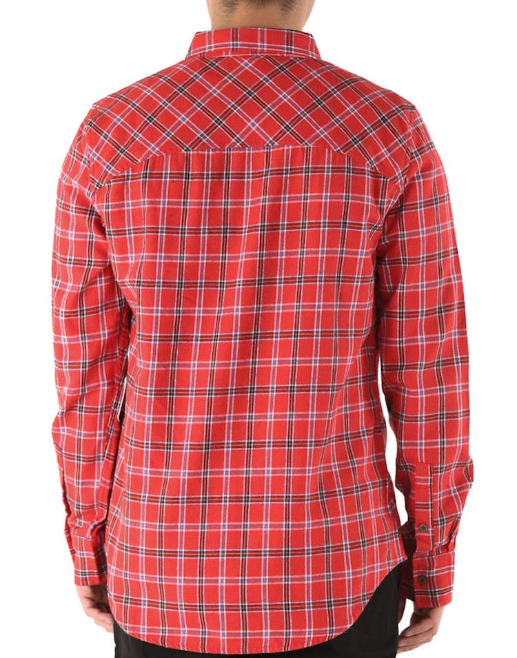 Sushi Radio Skid Row Long Sleeve Shirt Red