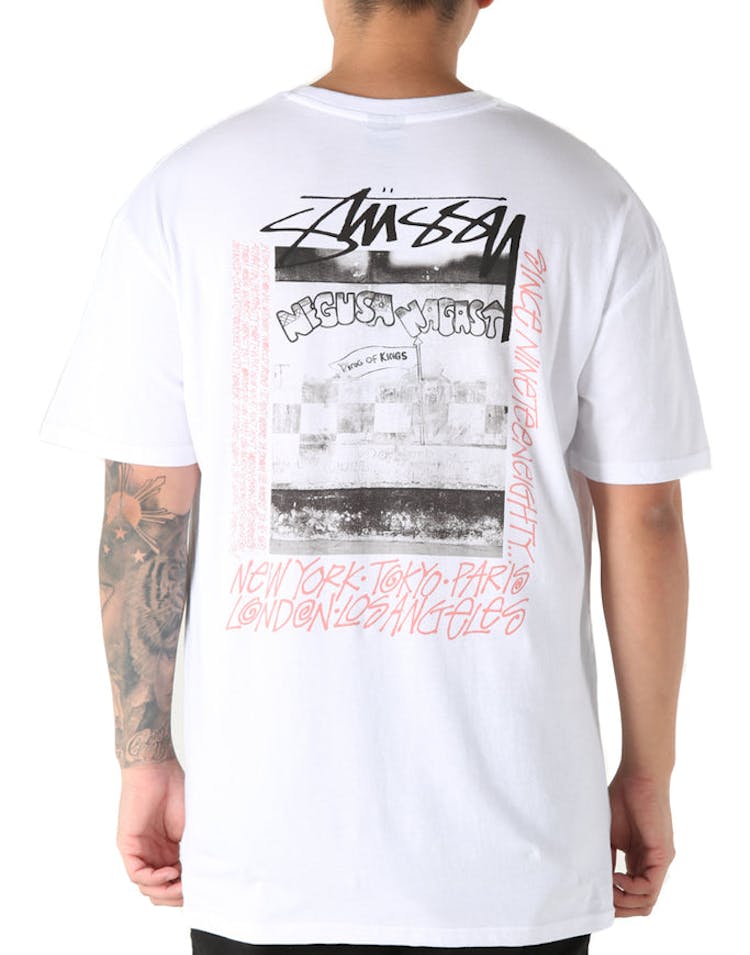 Stussy King Of Kings SS Tee White
