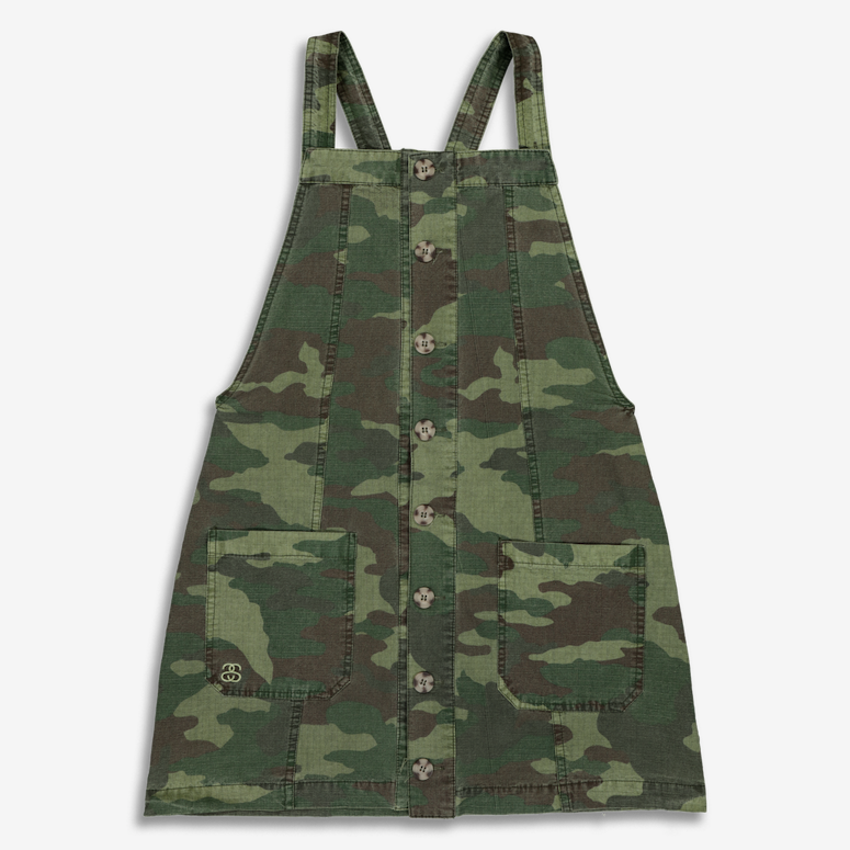 Stussy Women's Marmont Pinafore Camo