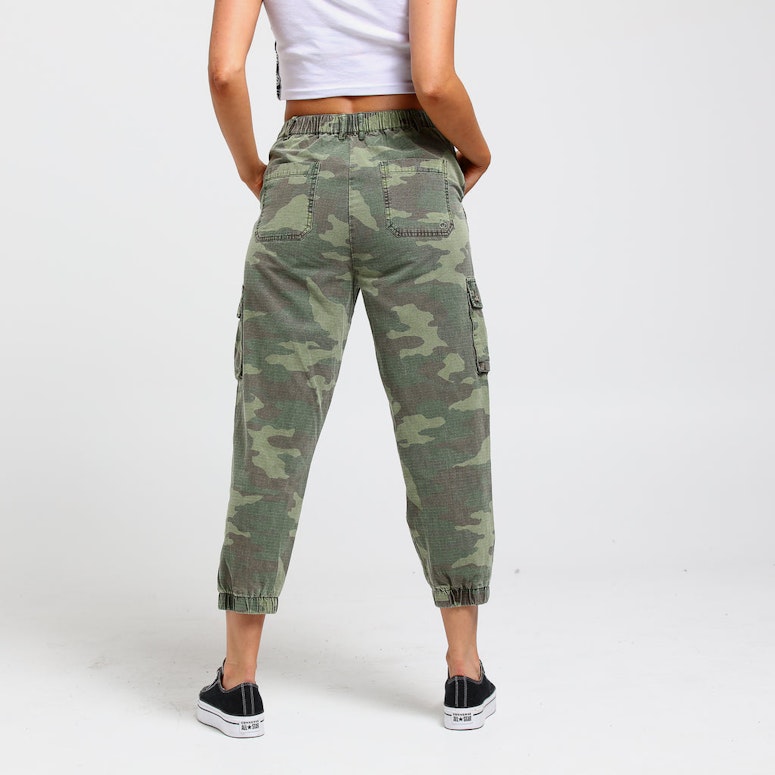 Stussy Women's Marmont Cargo Pant Camo