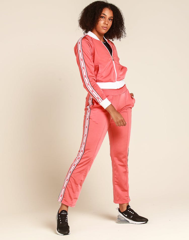 Champion Women's Track Pant Papaya/White/Black