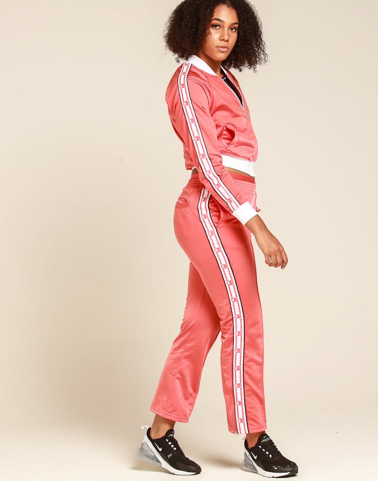 Champion Women's Track Pant Papaya/White/Black