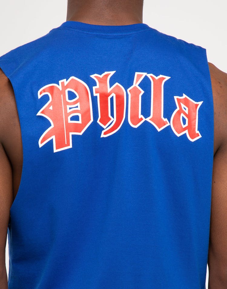 Mitchell & Ness Philadelphia 76ers Old English Muscle Royal