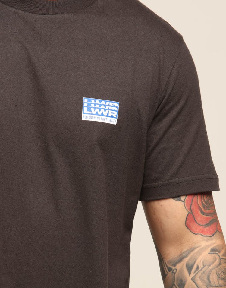 Lower Visions QRS Tee Charcoal
