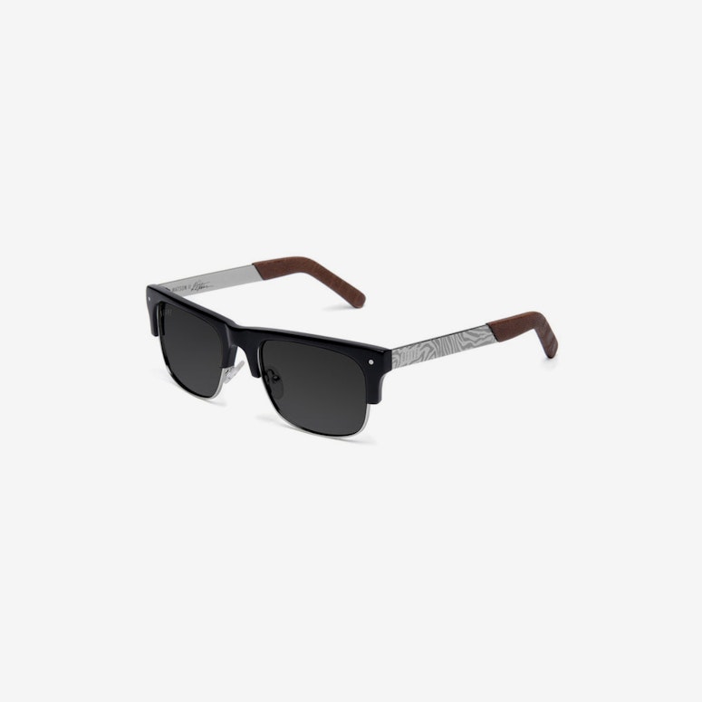 Watson2 Sunglasses Black/silver/br