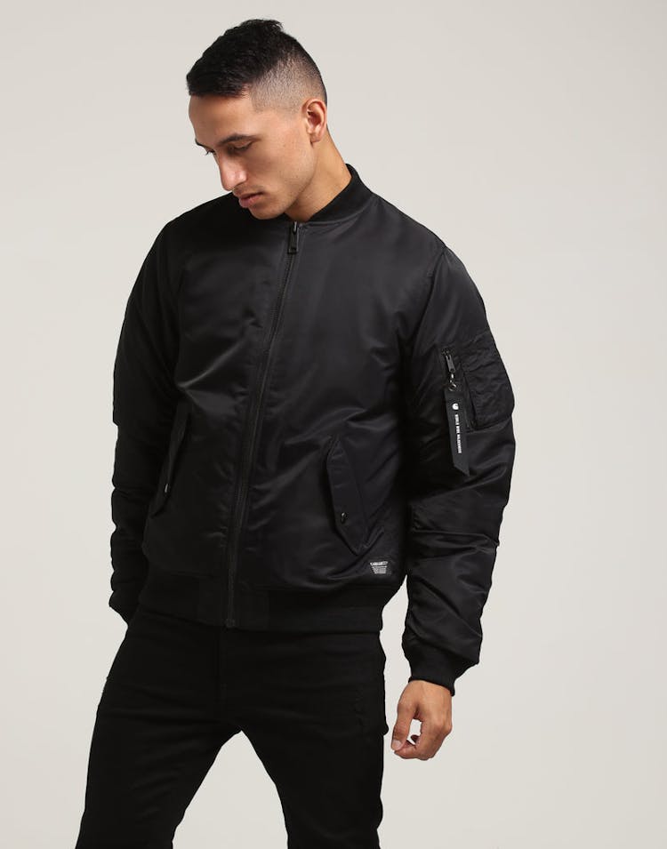 Ashton Bomber Jacket Black