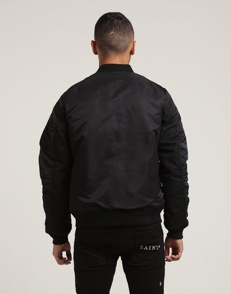 Ashton Bomber Jacket Black