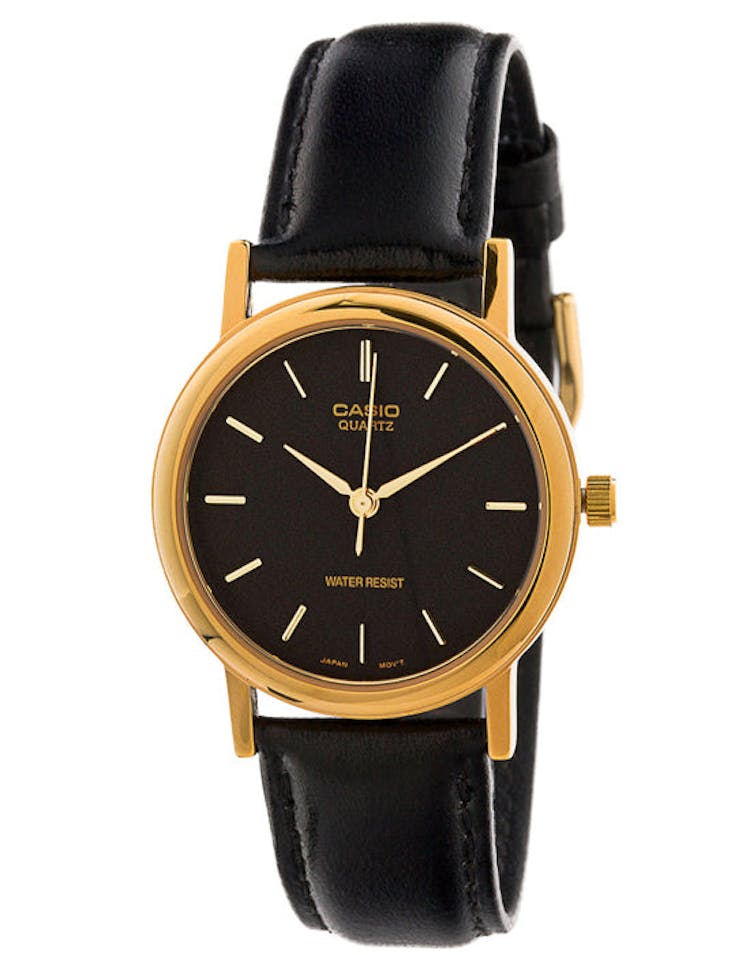 Mtp1095q Gents Analog Black/gold/blac