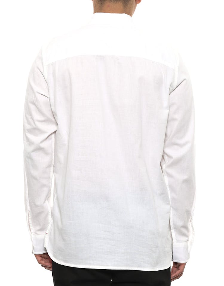 State Long Sleeve Shirt White