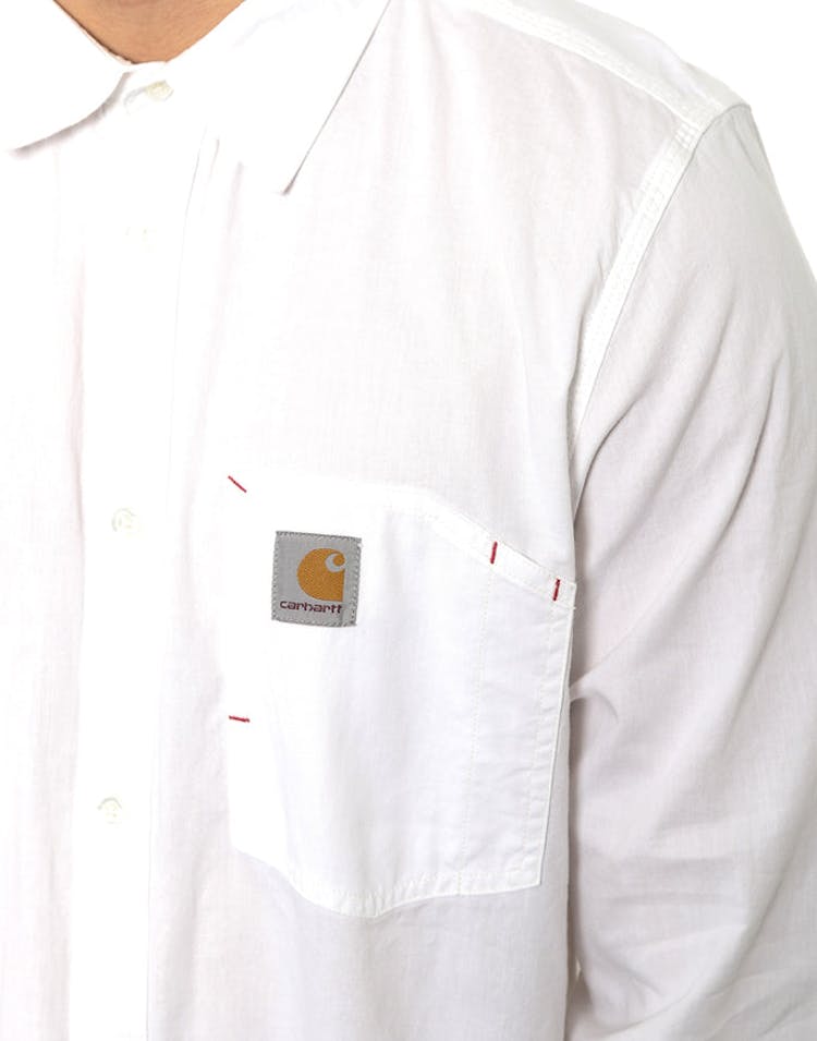 State Long Sleeve Shirt White