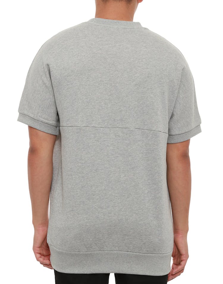 Cocaine Short Sleeve Crew Grey/black