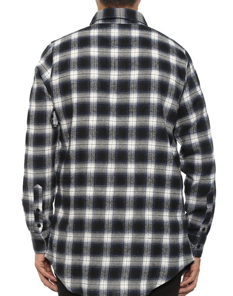 Regime Flannel Button up Navy