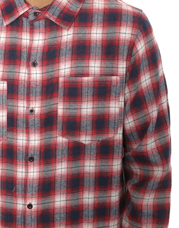 Regime Flannel Button up Red