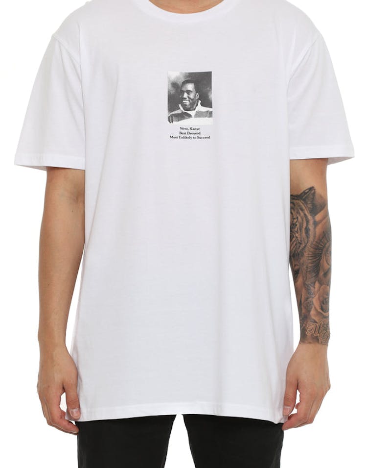 Goat Crew Graduation Tee White