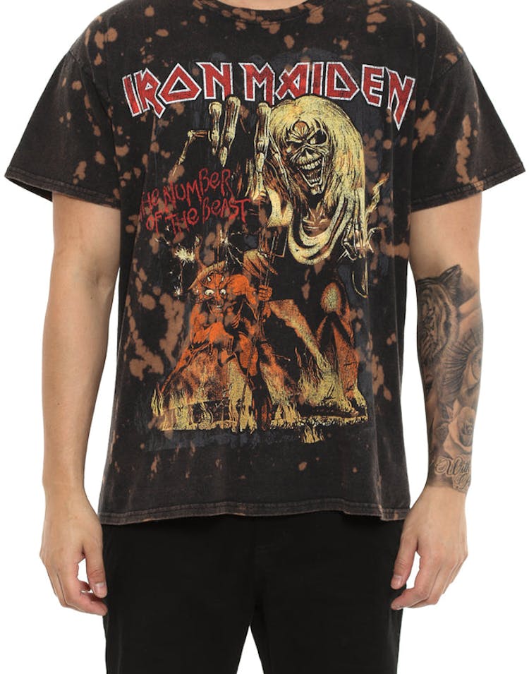 Iron Maiden NO of the Beast SD Black Vintage