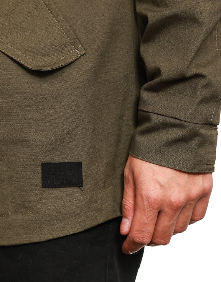 Curbside Anorak Jacket Army Green
