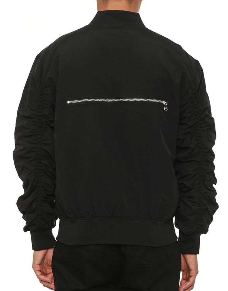 Lifted Anchors Bird Bomber Jacket Black