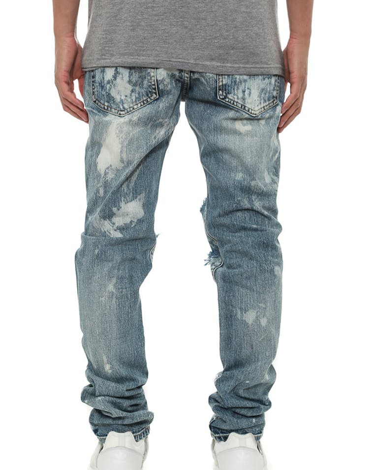 Aldan Ripped Denim Indigo