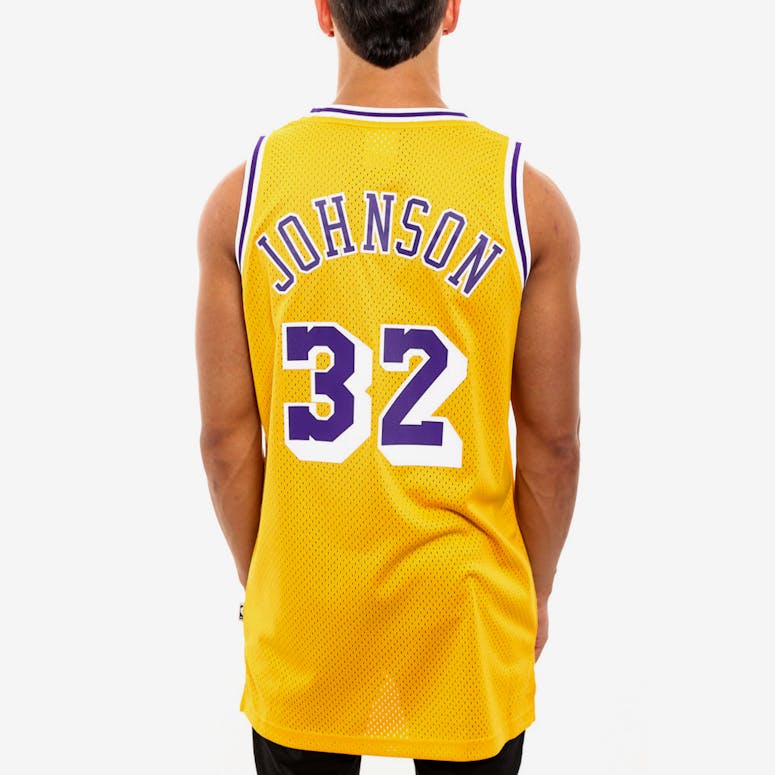 LA Lakers 32 Hwc Jersey Yellow