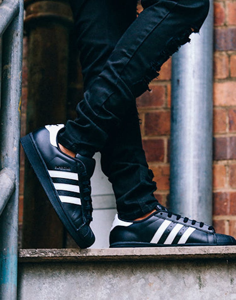 Superstar Foundation Shoe Black/white