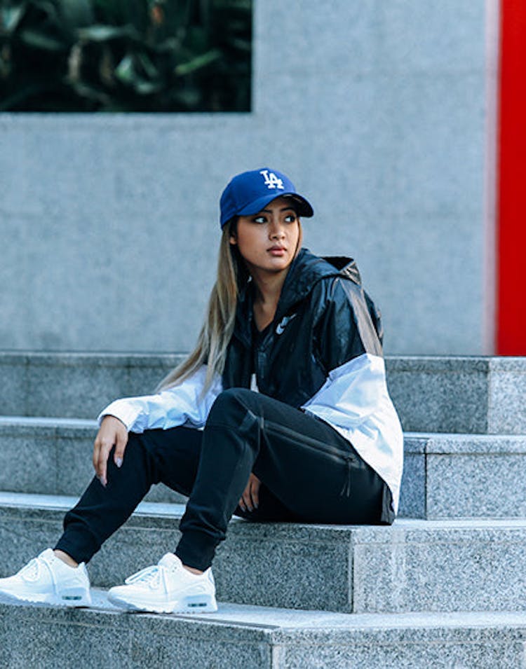 Women's Windrunner Jacket Black/white/whi